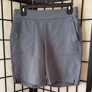 Calvin Klein Performance Slate Gray Pull-On Pocket Shorts size small
